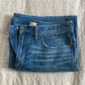 Madewell wide leg crop